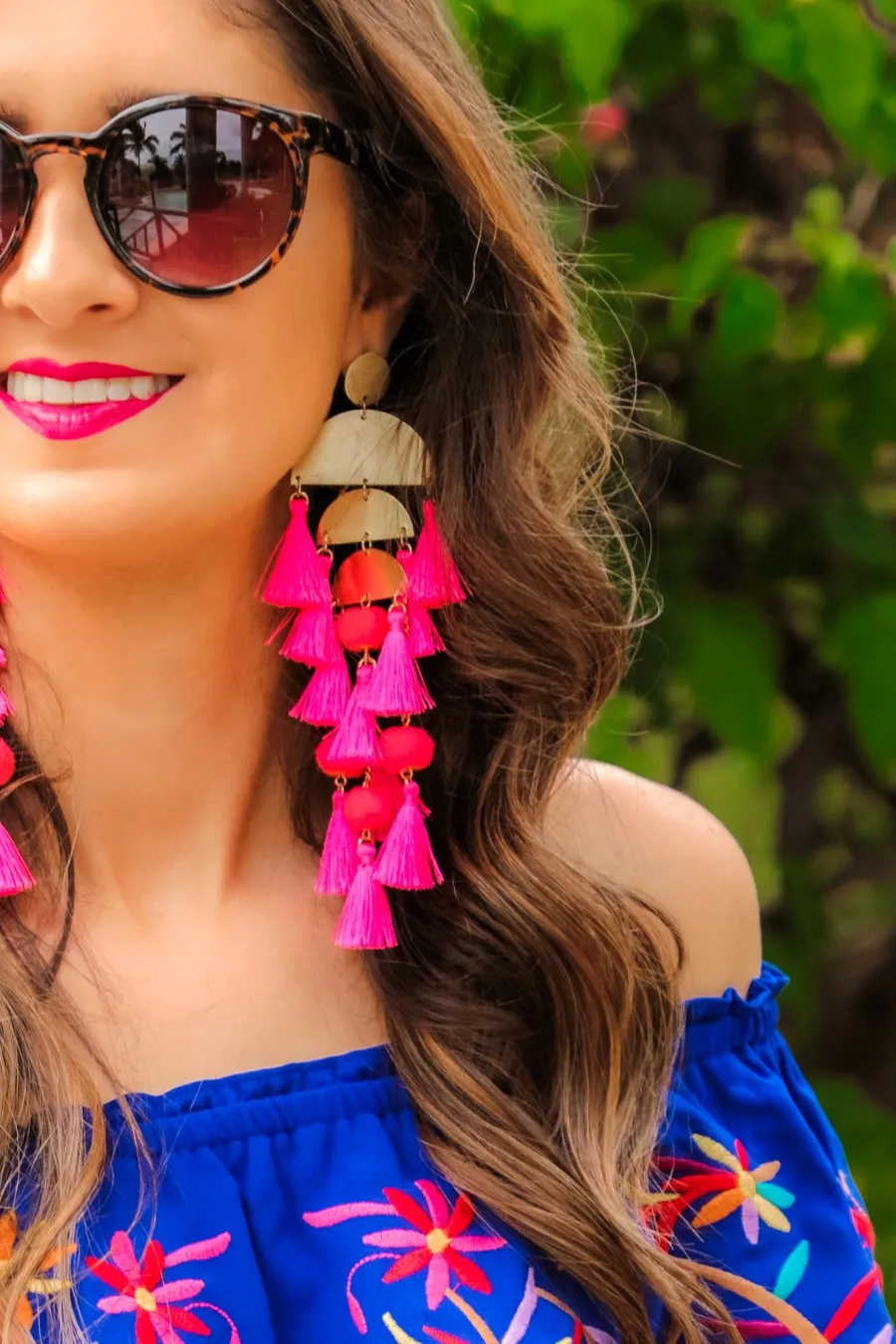 Chandelier Tassel Earrings