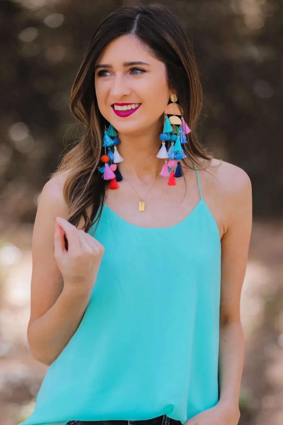 Chandelier Tassel Earrings