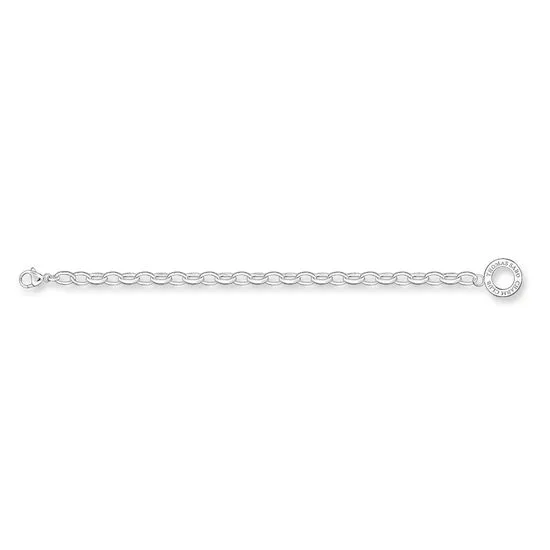 CHARM CLUB STERLING SILVER BELCHER BRACELET