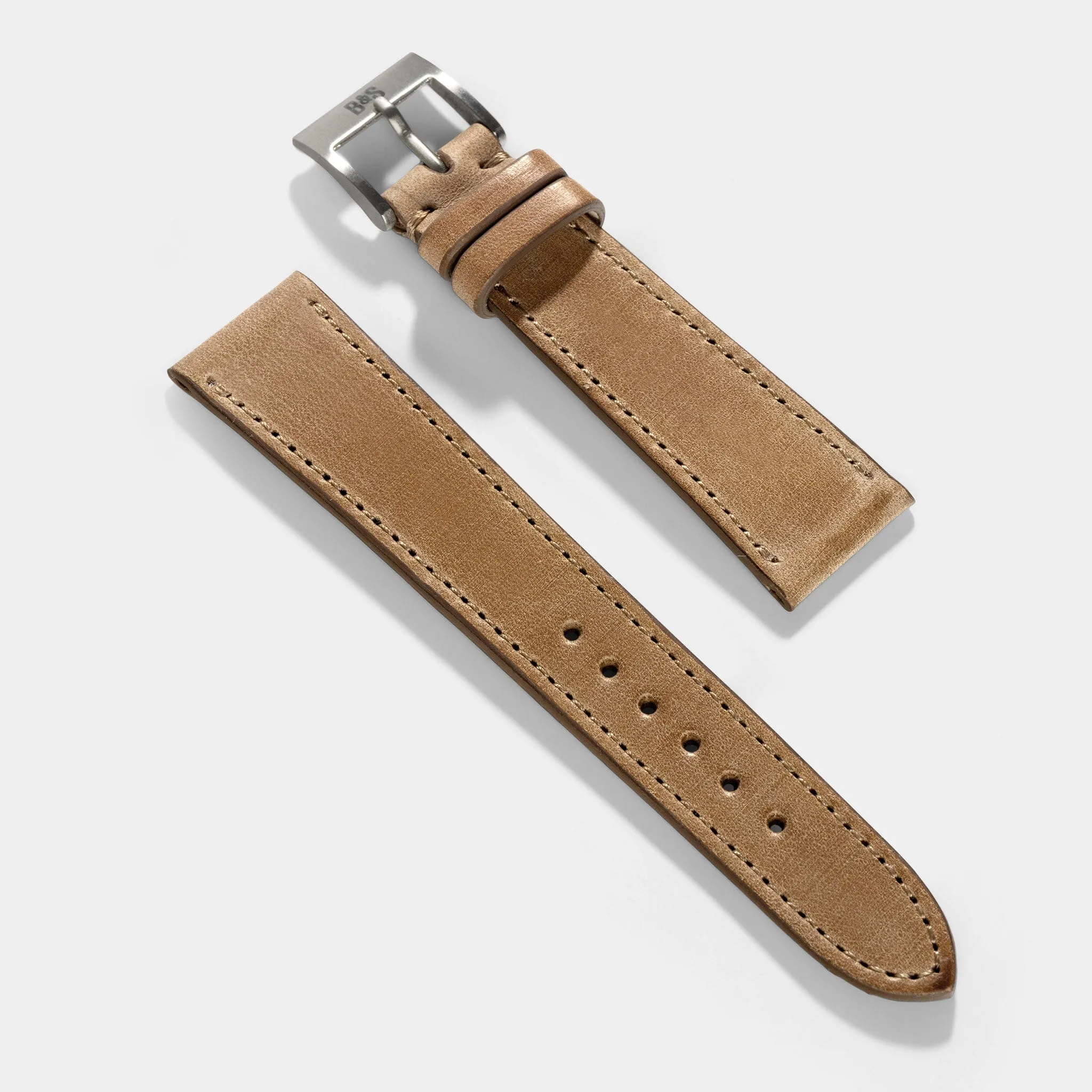 Cinnamon Brown Leather Watch Strap