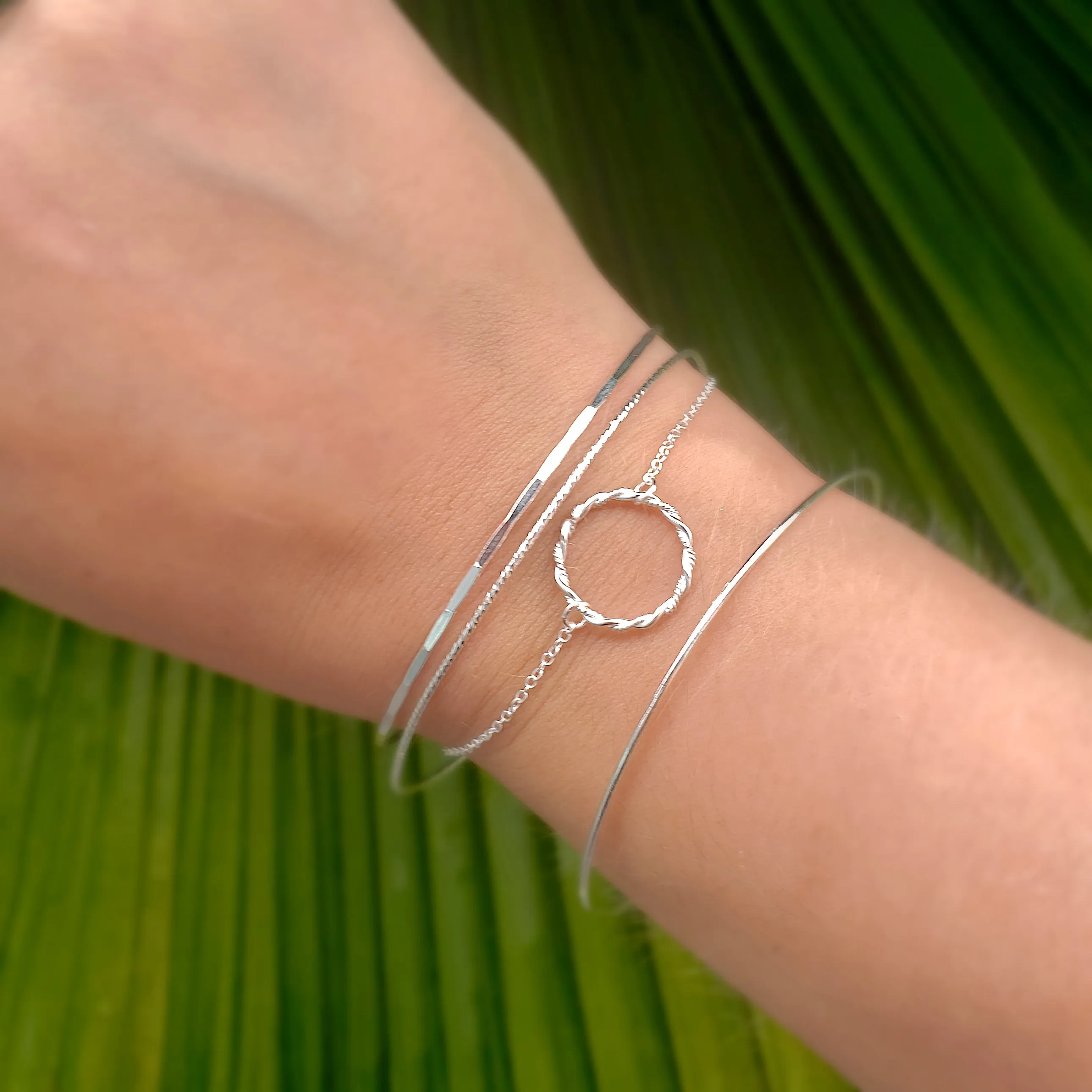 Circle Twist Bracelet