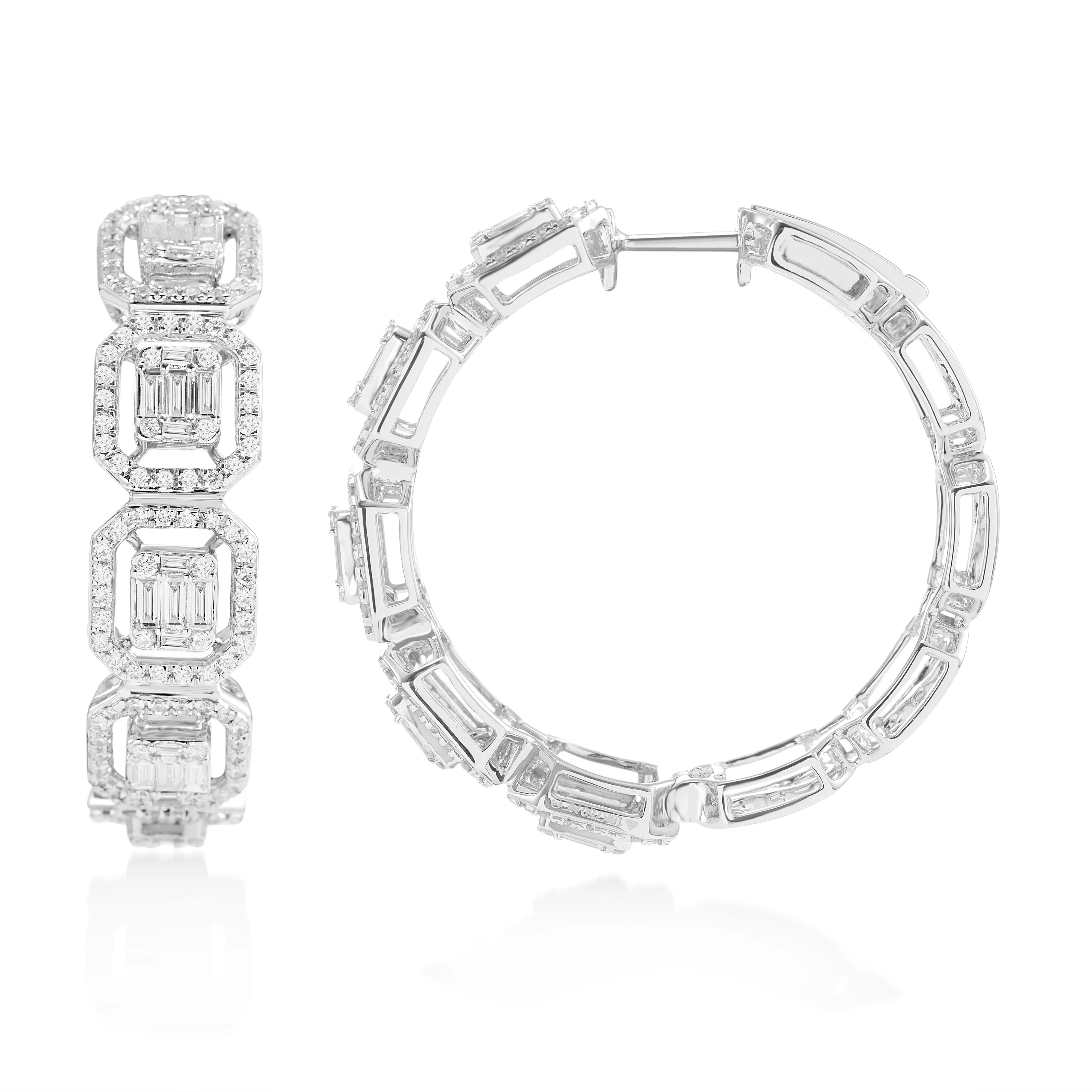 Circled Ivanna Diamond Earrings*