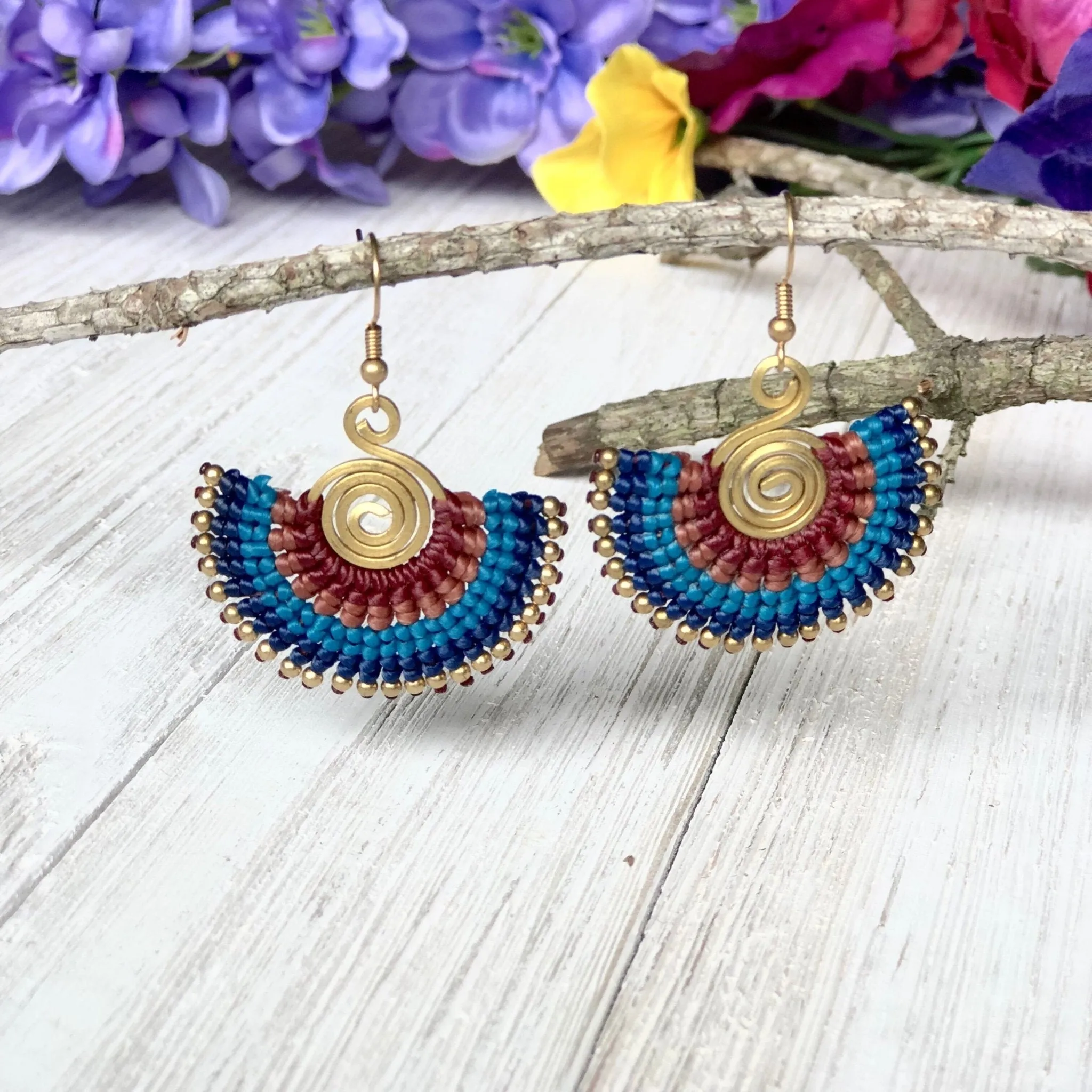 Colorful Bohemian Earrings - Tribal Style