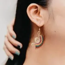 Colorful Bohemian Earrings - Tribal Style