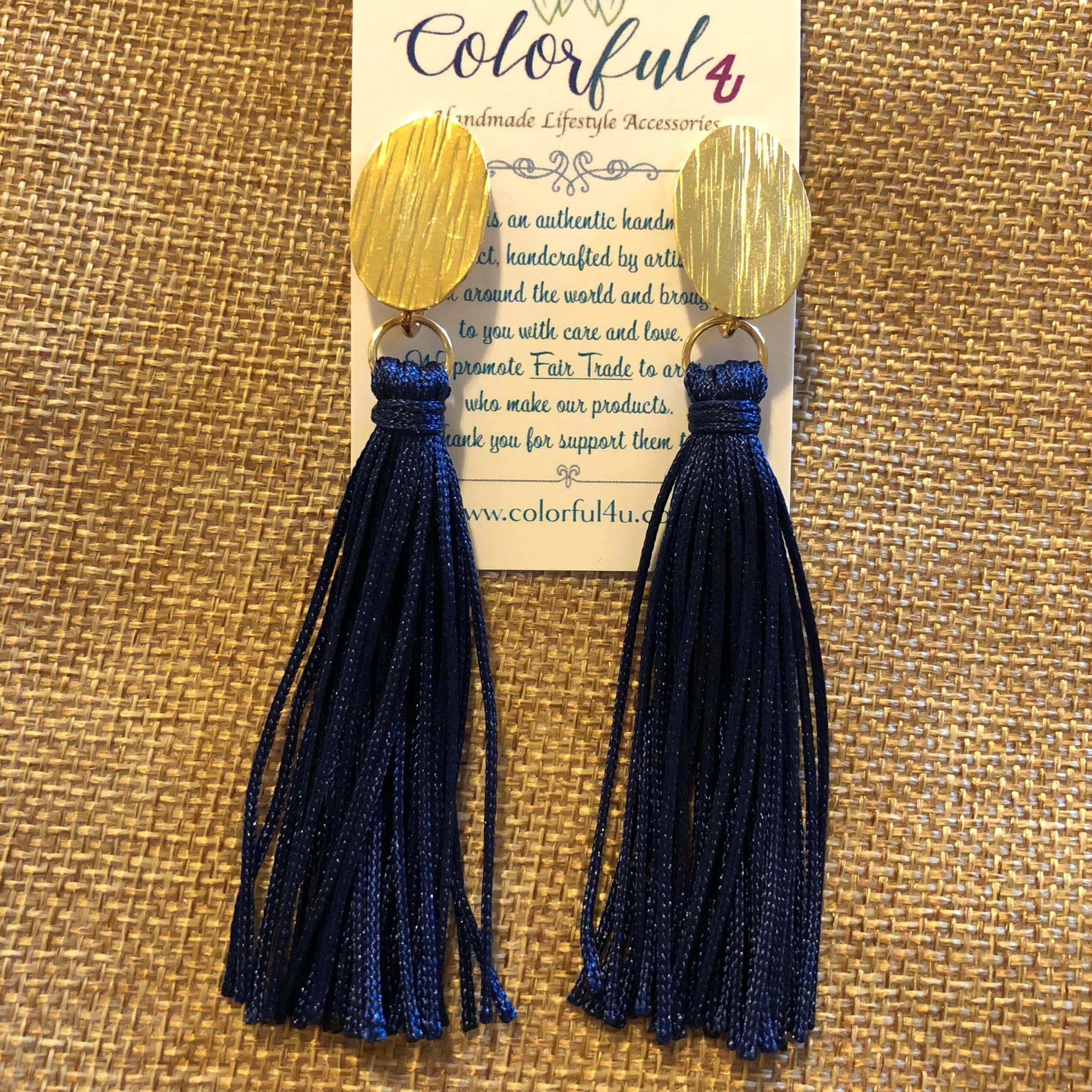 Colorful Tassel Earrings