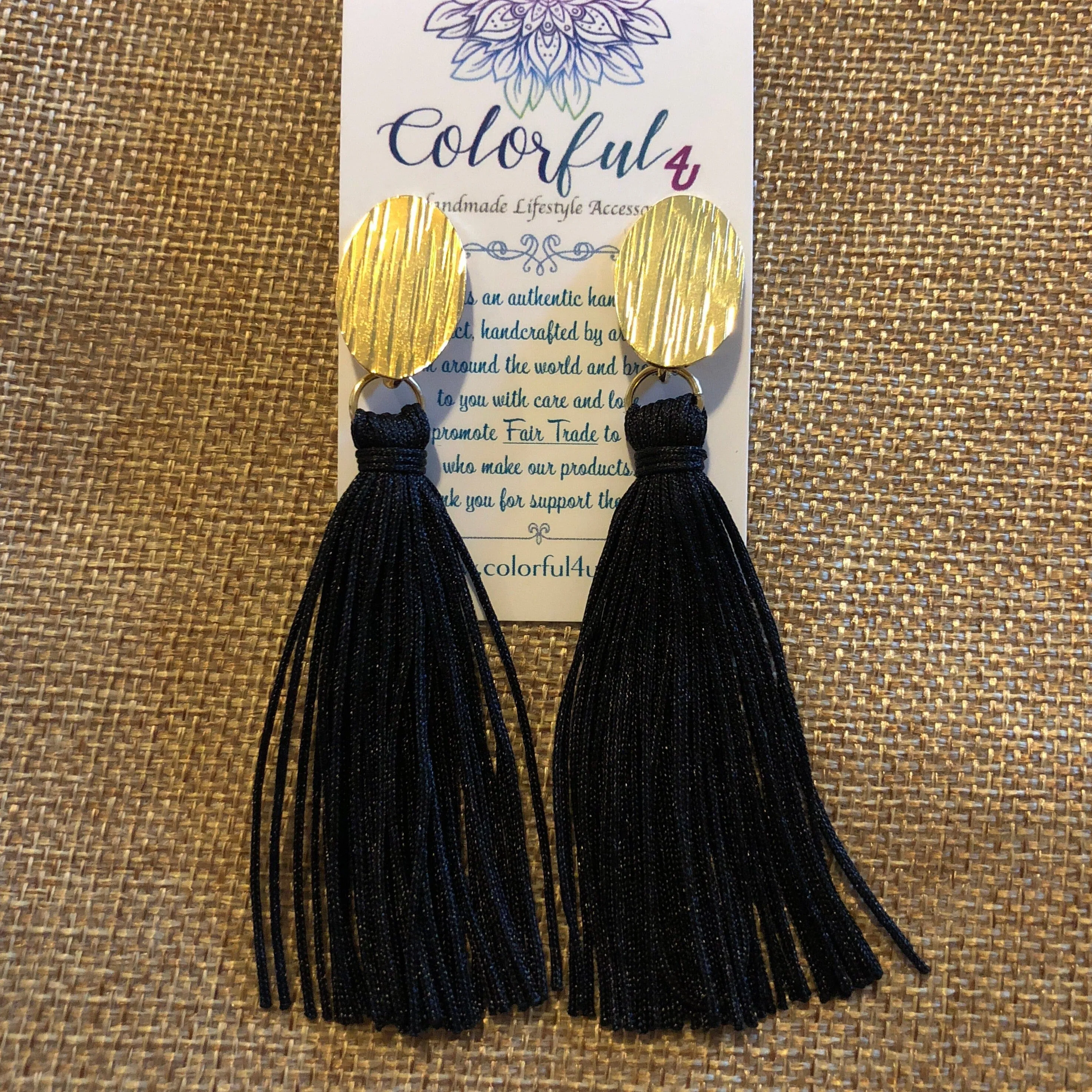 Colorful Tassel Earrings