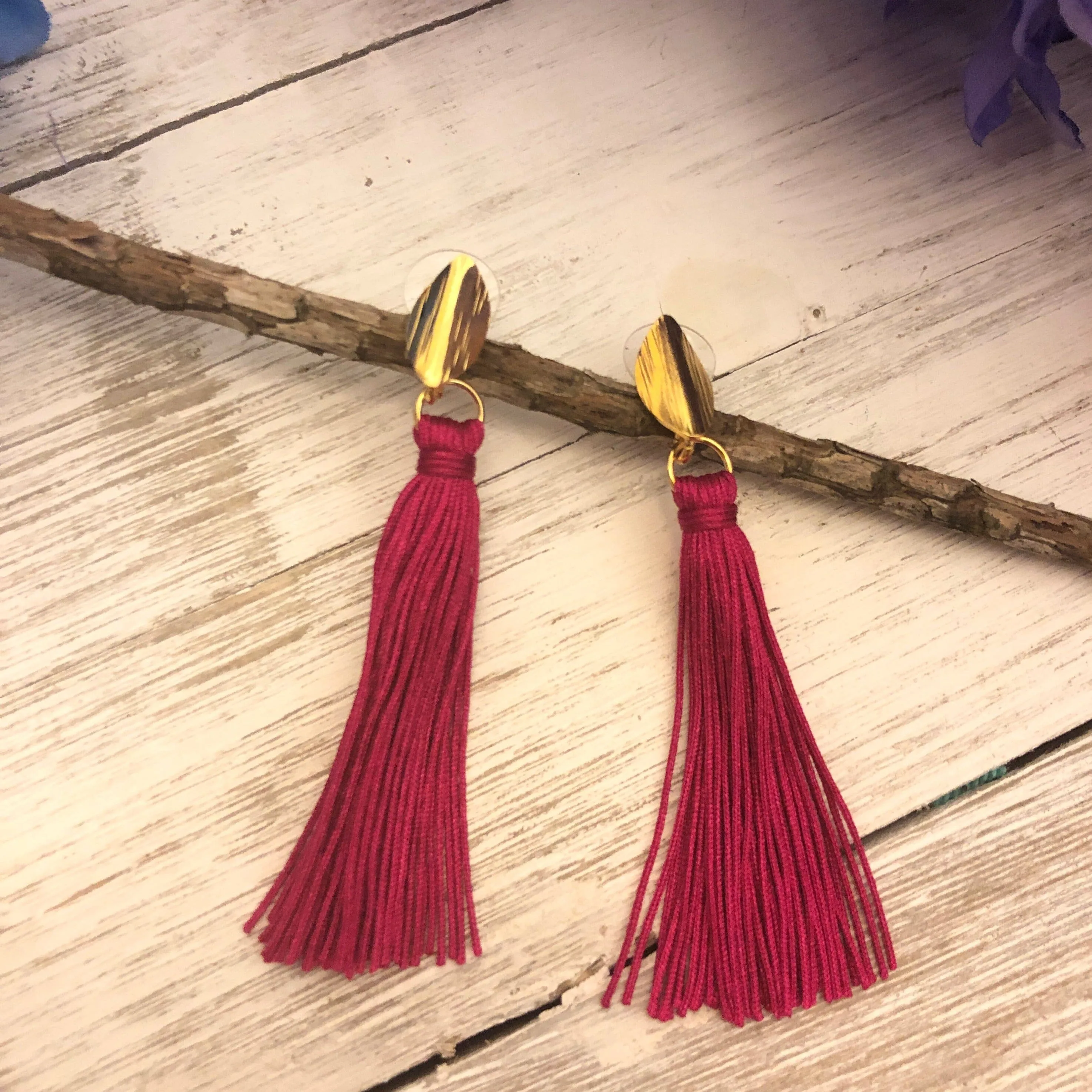 Colorful Tassel Earrings