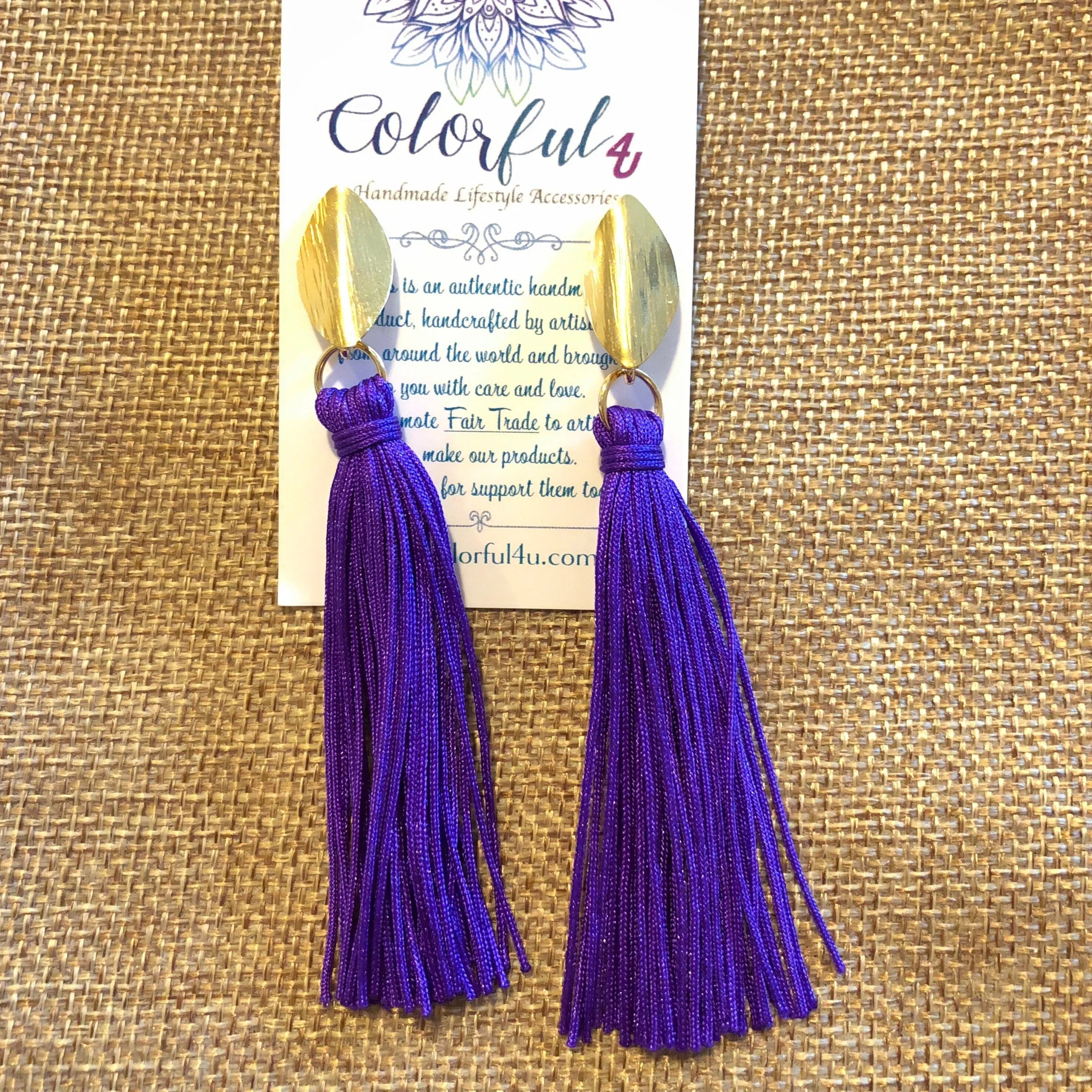 Colorful Tassel Earrings