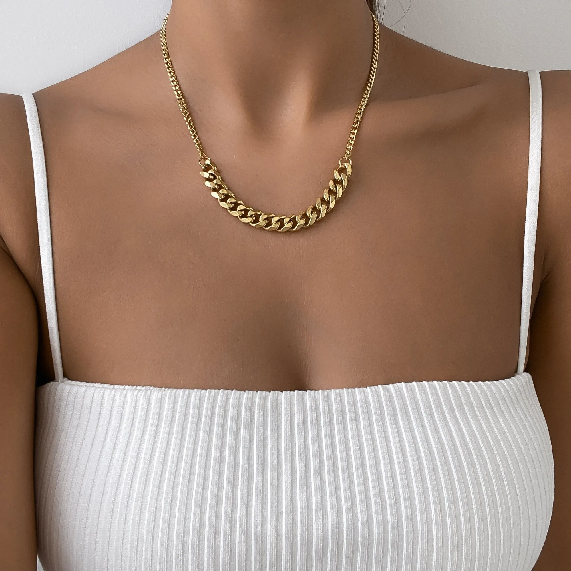 Connie Cuban Contrast Necklace