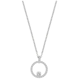 CREATIVITY CIRCLE PENDANT - RHODIUM PLATING