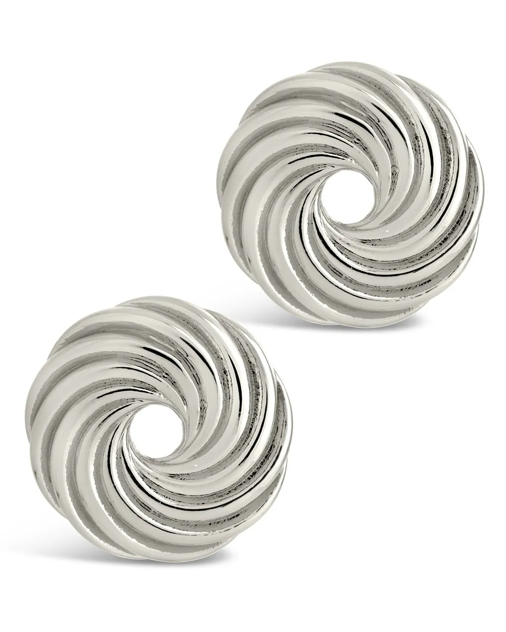 Cruller Stud Earrings