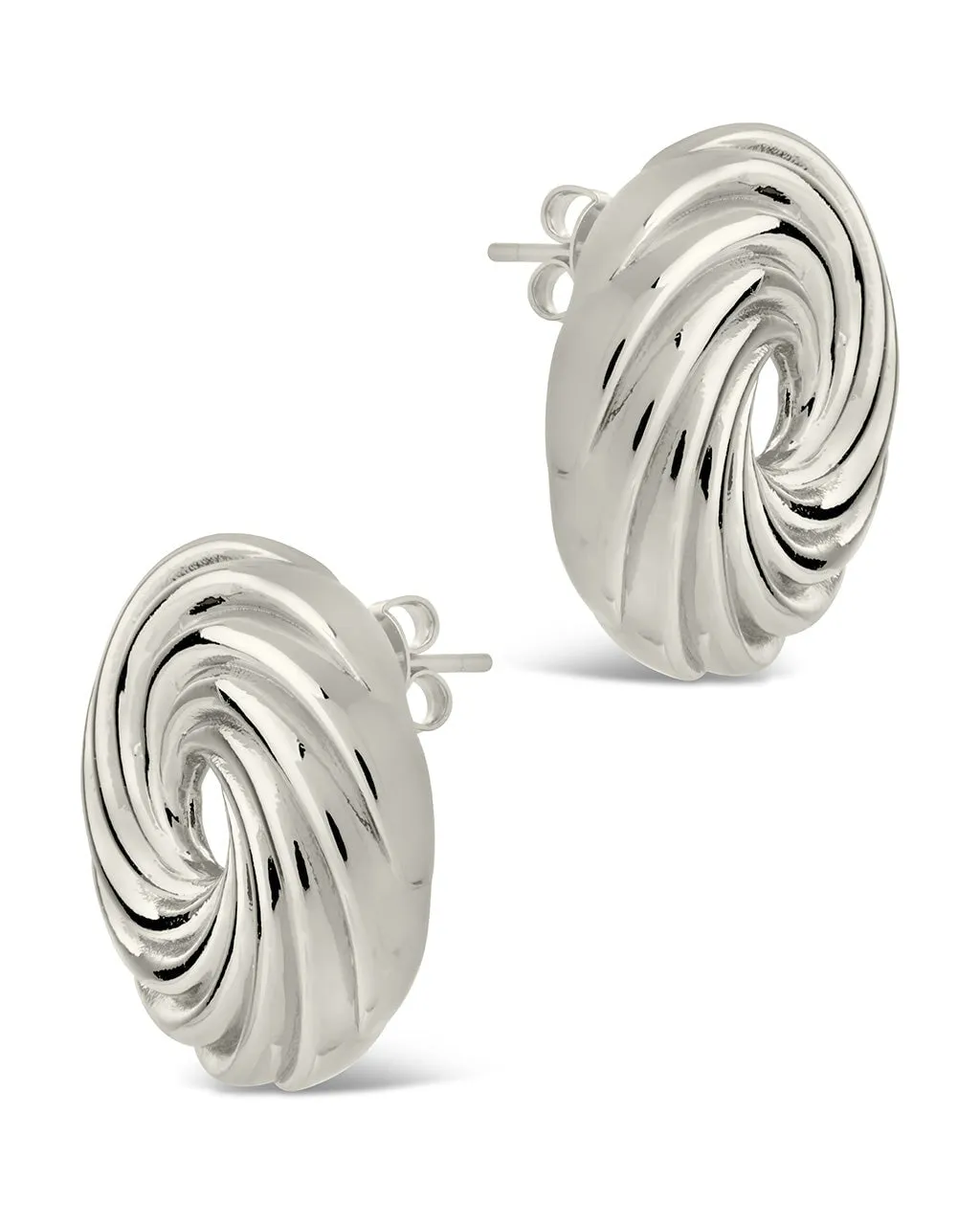 Cruller Stud Earrings