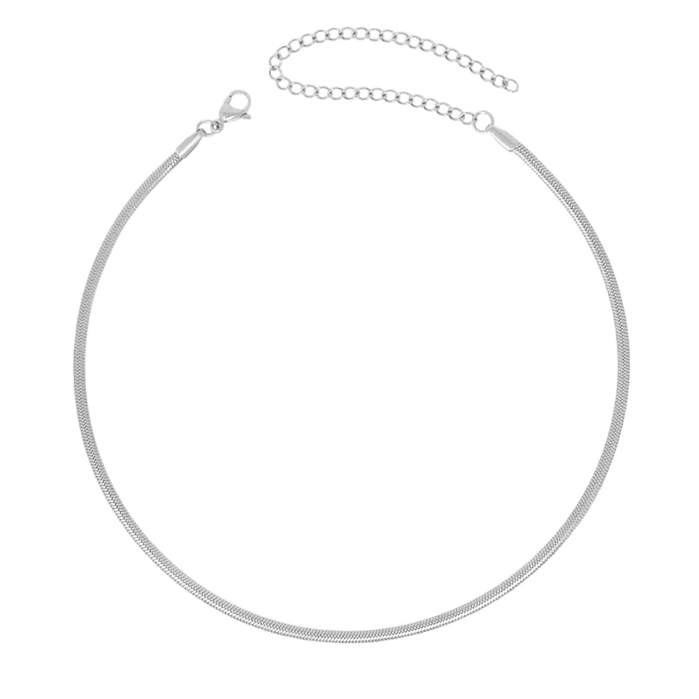 Dainty Herringbone Choker / Necklace