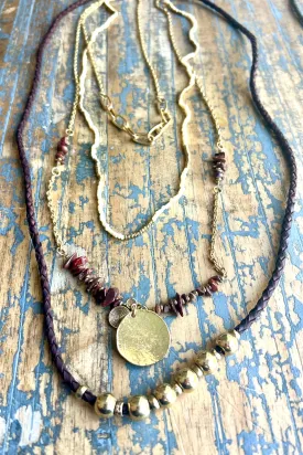 Daphne 4 Layer Stone Necklace