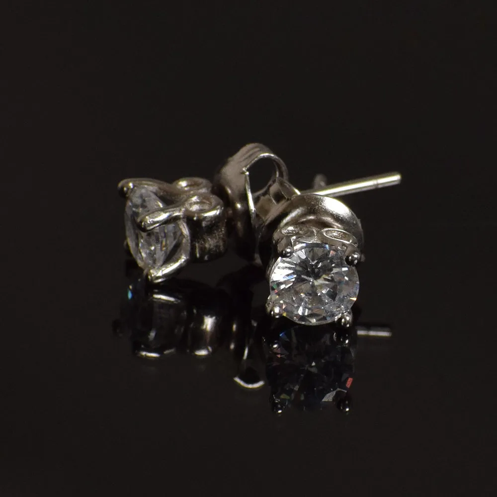 Delicate Monica Stud Earrings- 925 Silver