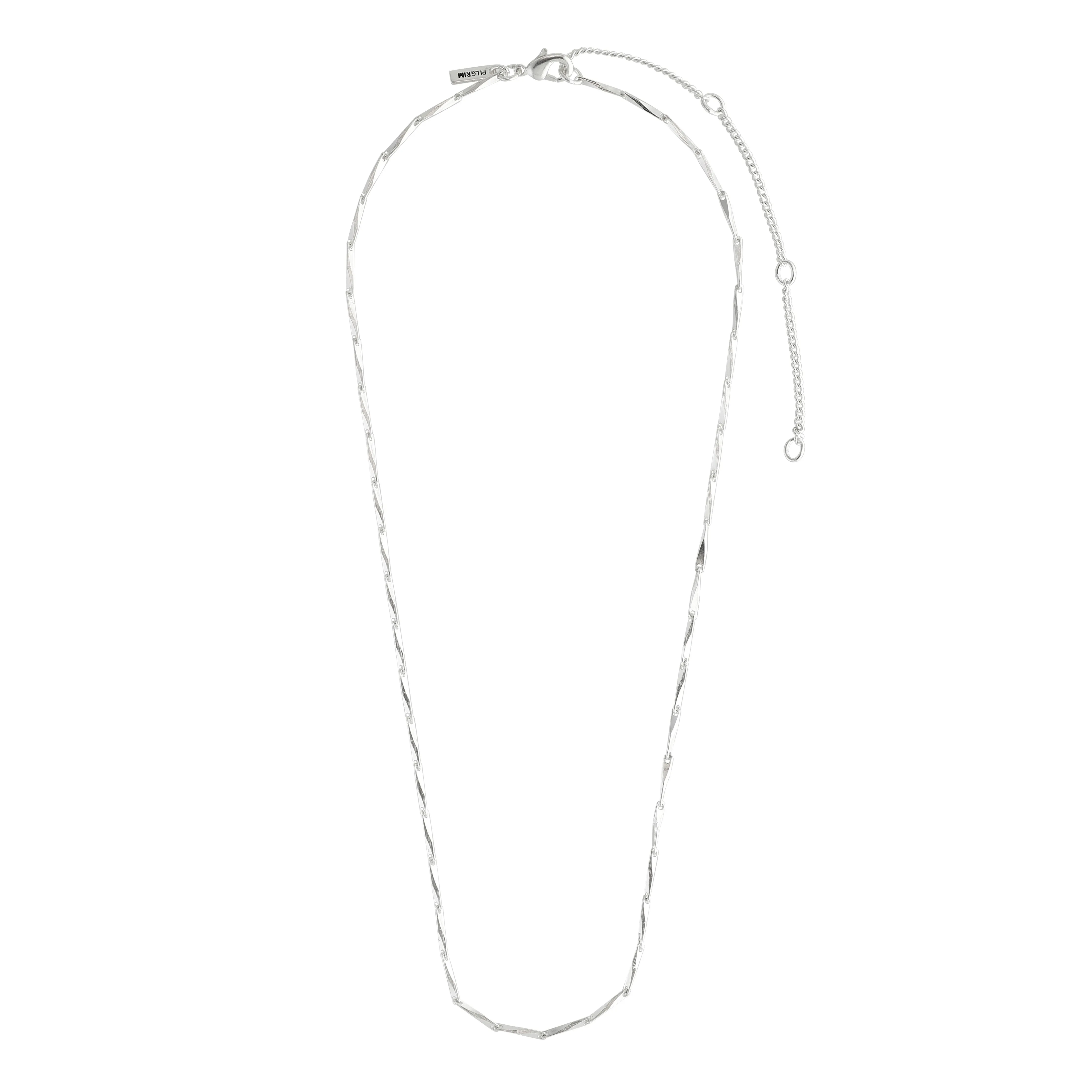 DEVA recycled necklace silver-plated