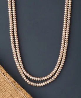 Elegant 2 line Pearl Necklace