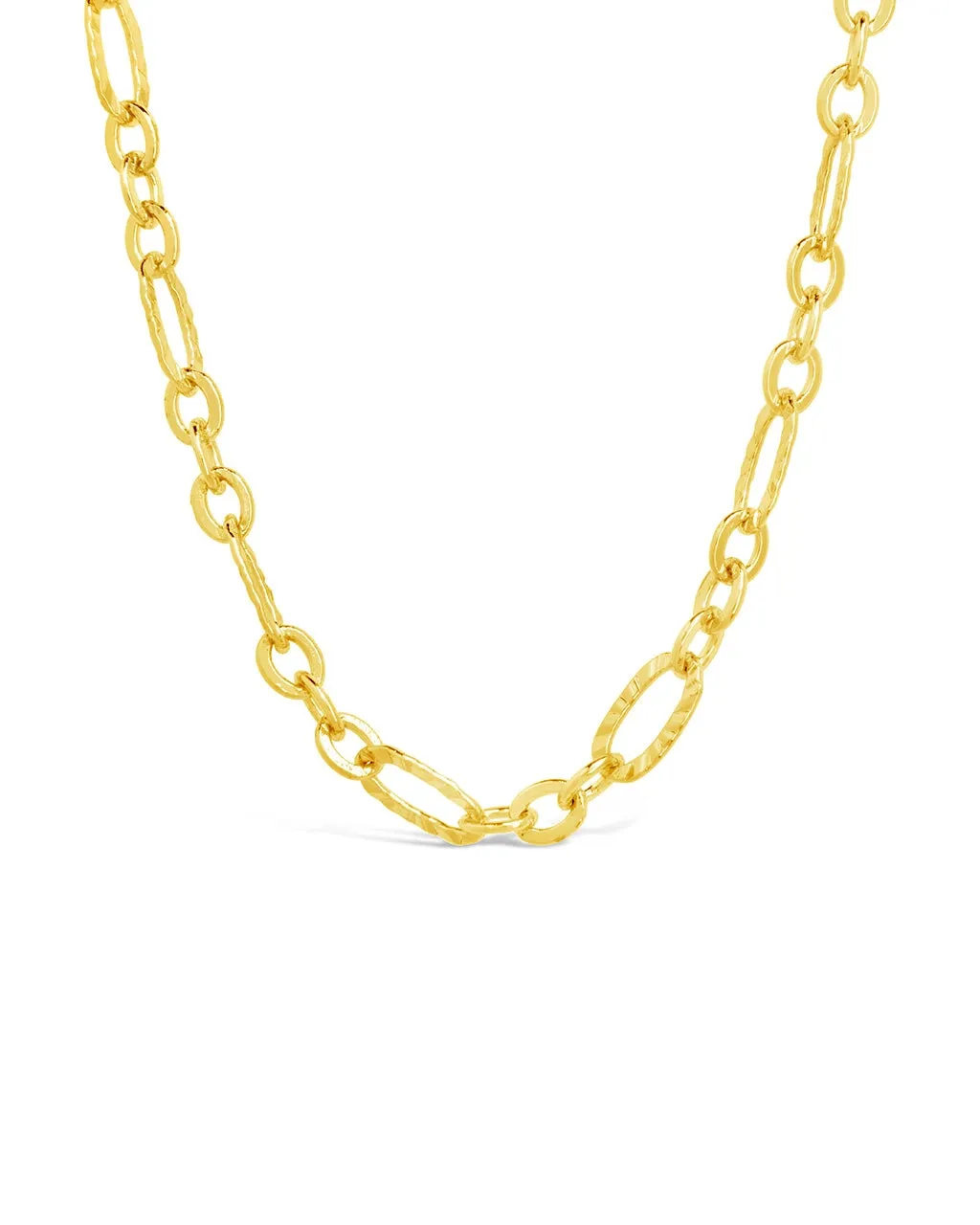 Elysia Delicate Mixed Link Chain Necklace