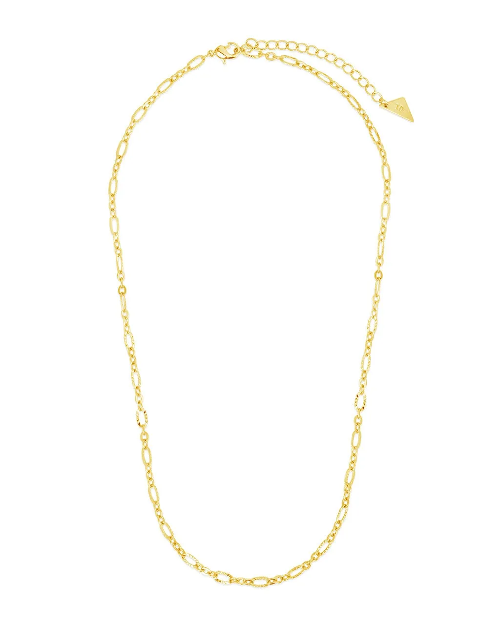 Elysia Delicate Mixed Link Chain Necklace