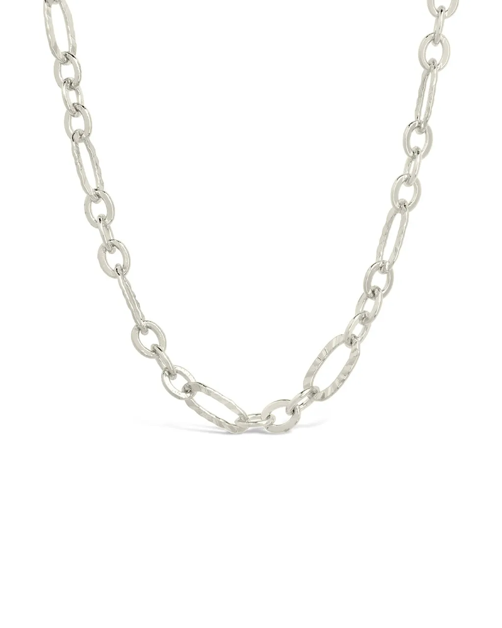 Elysia Delicate Mixed Link Chain Necklace