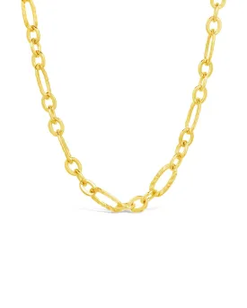 Elysia Delicate Mixed Link Chain Necklace