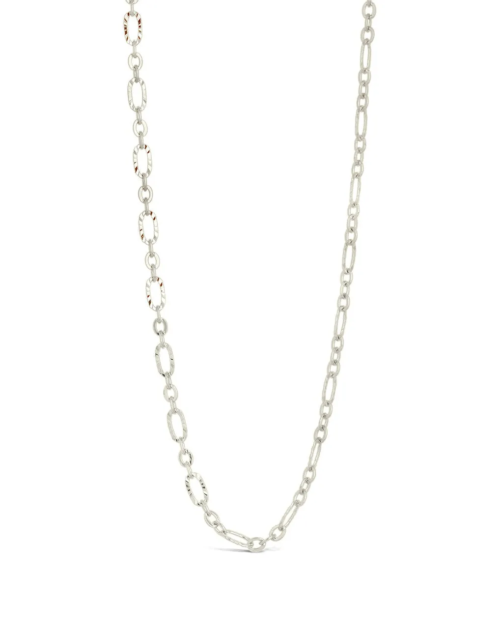 Elysia Delicate Mixed Link Chain Necklace