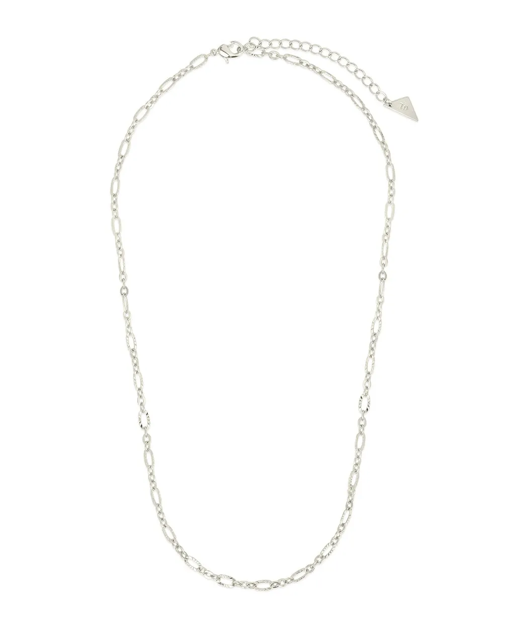 Elysia Delicate Mixed Link Chain Necklace