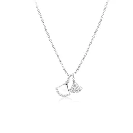 Fan Cubic Zirconia Necklace