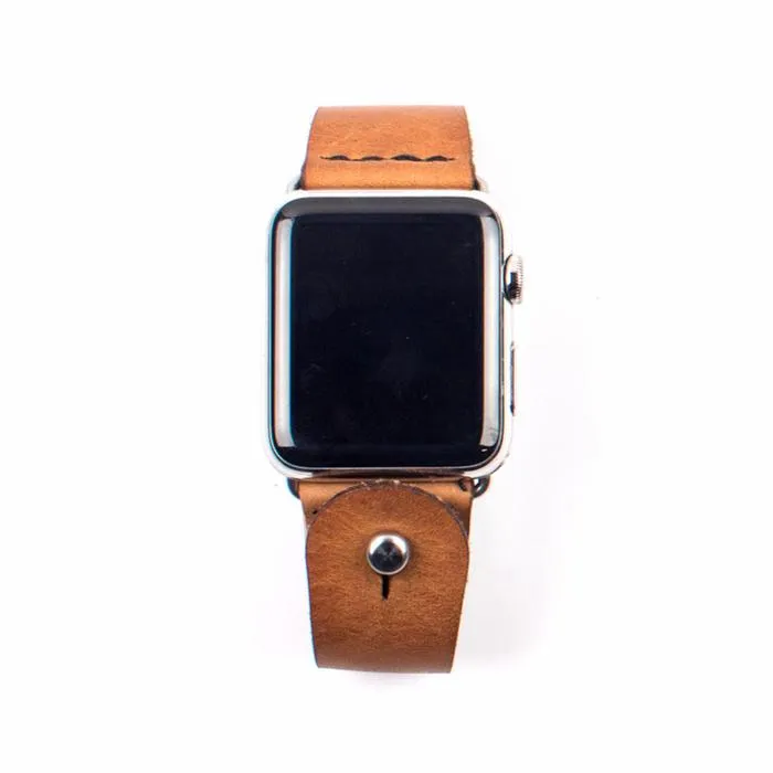 Form Function Form Raw Undyed Button-Stud Apple Watch Band 38/ 41mm