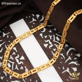 Freemen Fascination Line Nawabi Gold Plated Chain - FMGC21