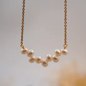 Friancie Pearl Choker Necklace