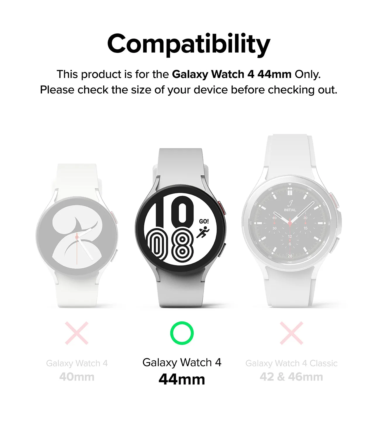 Galaxy Watch 6/5/4 44mm | Metal One Band