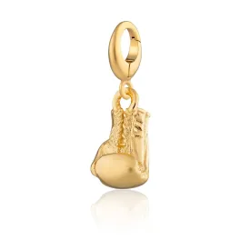 Gold Plated Boxing Glove Charm