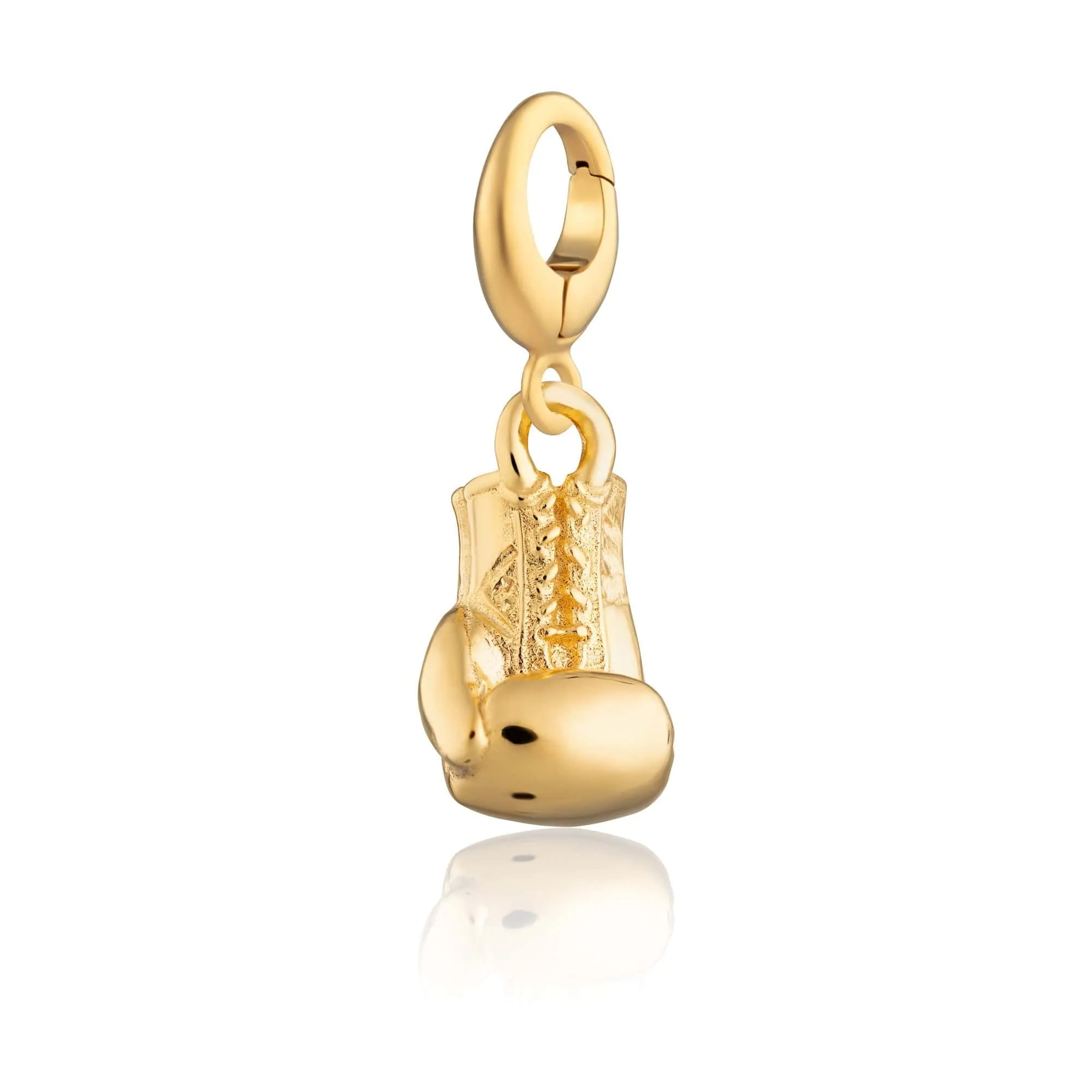 Gold Plated Boxing Glove Charm