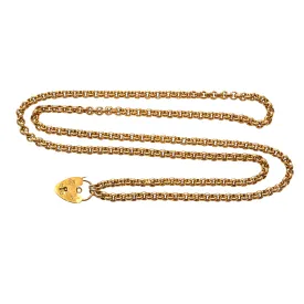 Gold Watch Chain