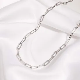 Harper Silver Chain Necklace