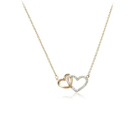 Heart Cubic Zirconia Necklace