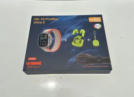 HK-16 proMAX ultra 2 kombbo seven different strap AirPods free