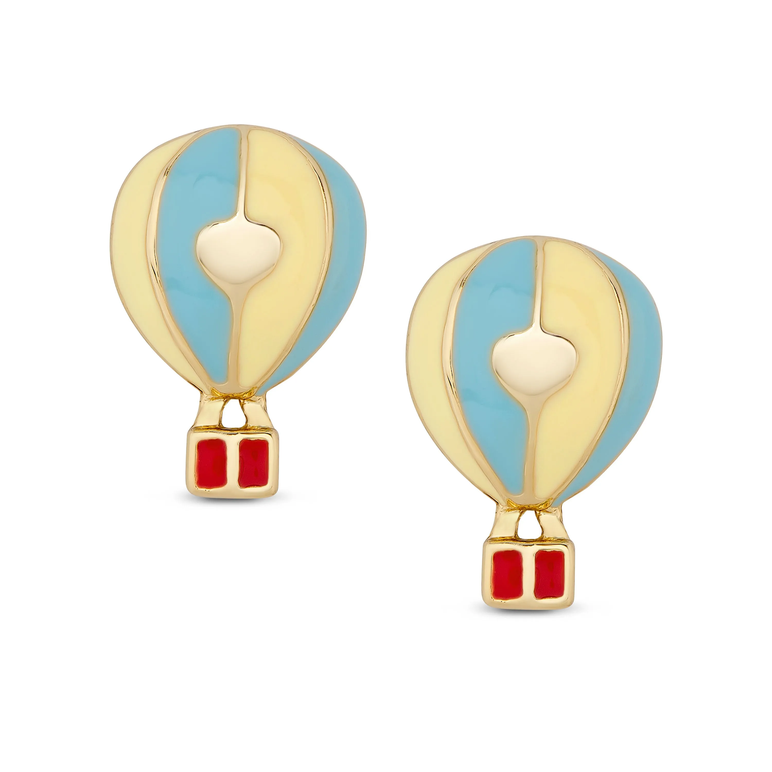 Hot Air Ballon Stud Earrings