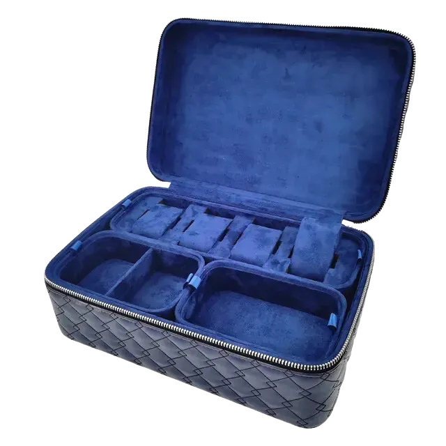 Icetruck Leather Travel Jewelry Case