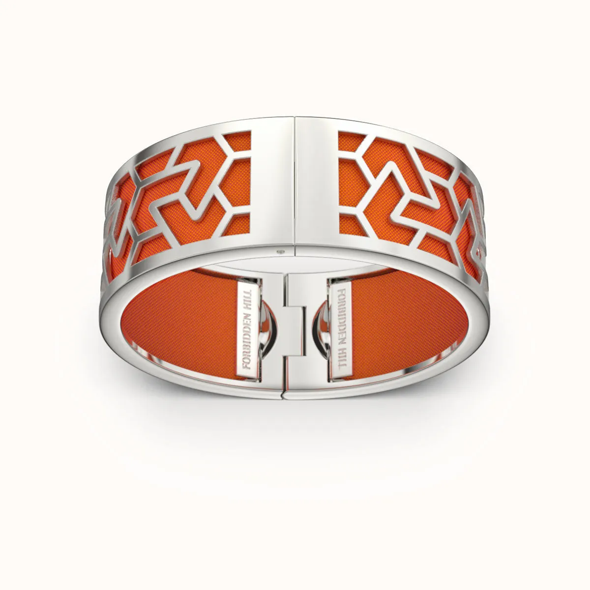 Iskandar Bangle - Lava Orange