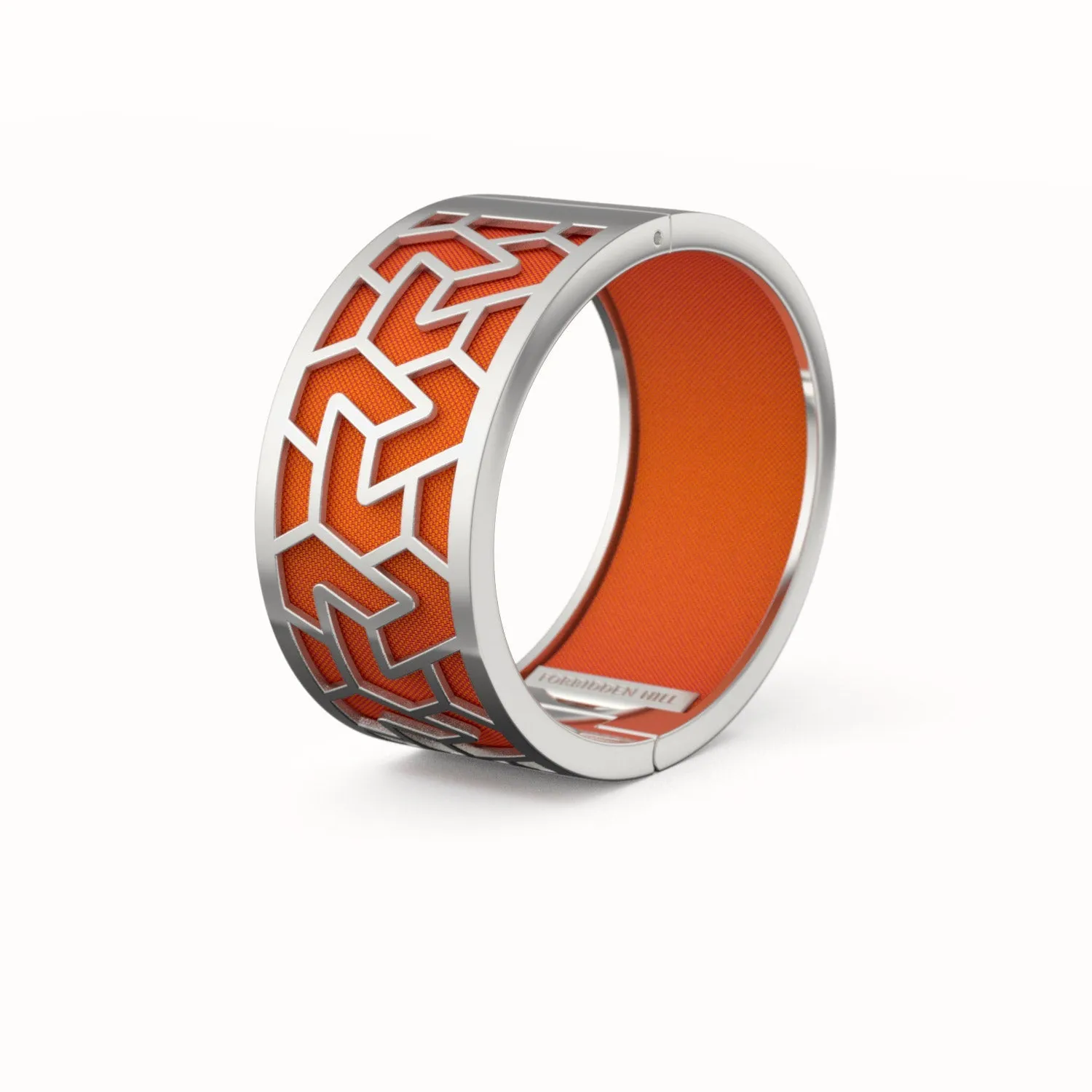 Iskandar Bangle - Lava Orange