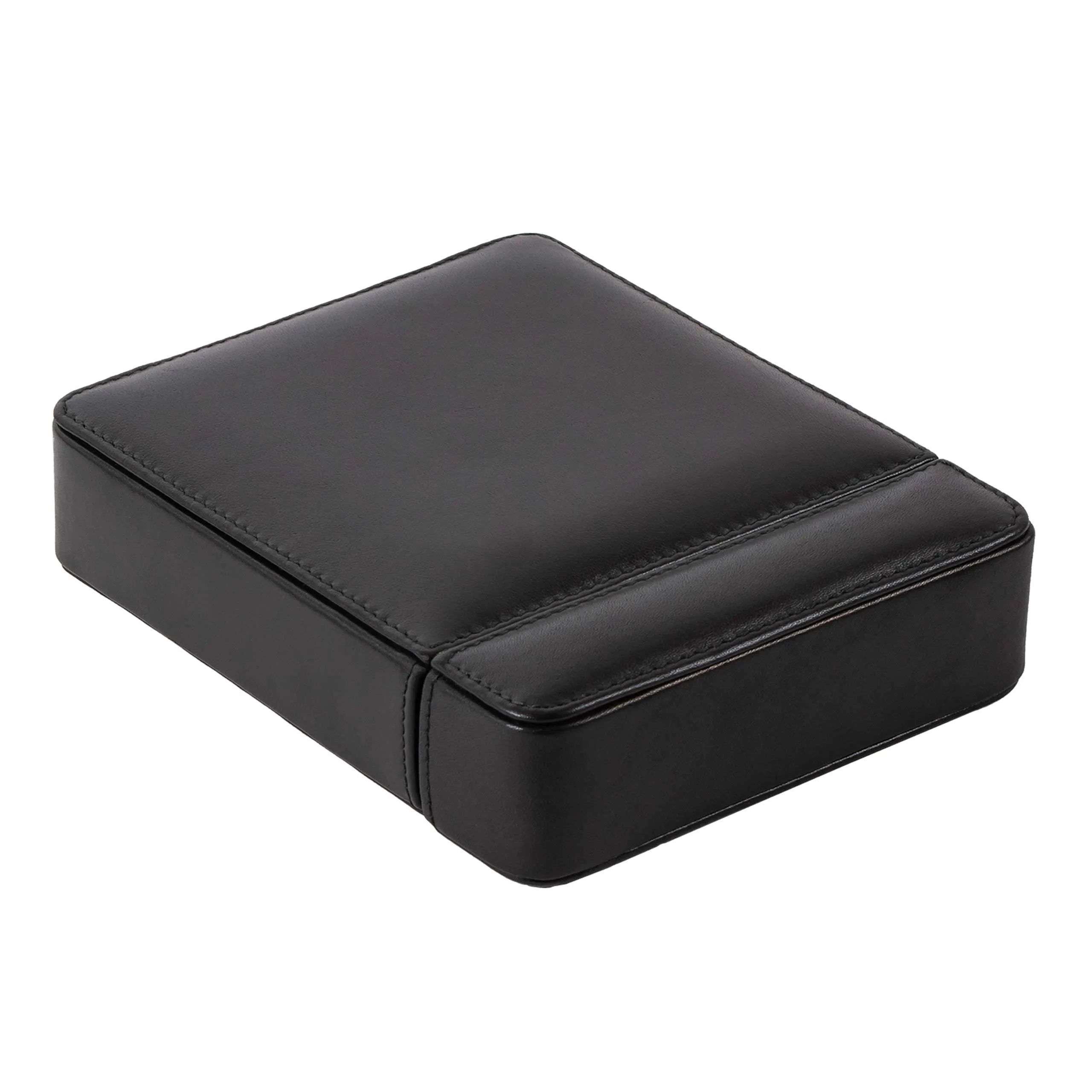 Italian Leather Travel Watch Box | Double