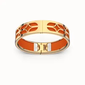 Kawung Bangle - Lava Orange