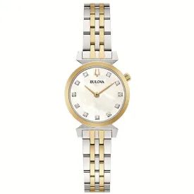 LADIES TWO-TONE BULOVA WATCH