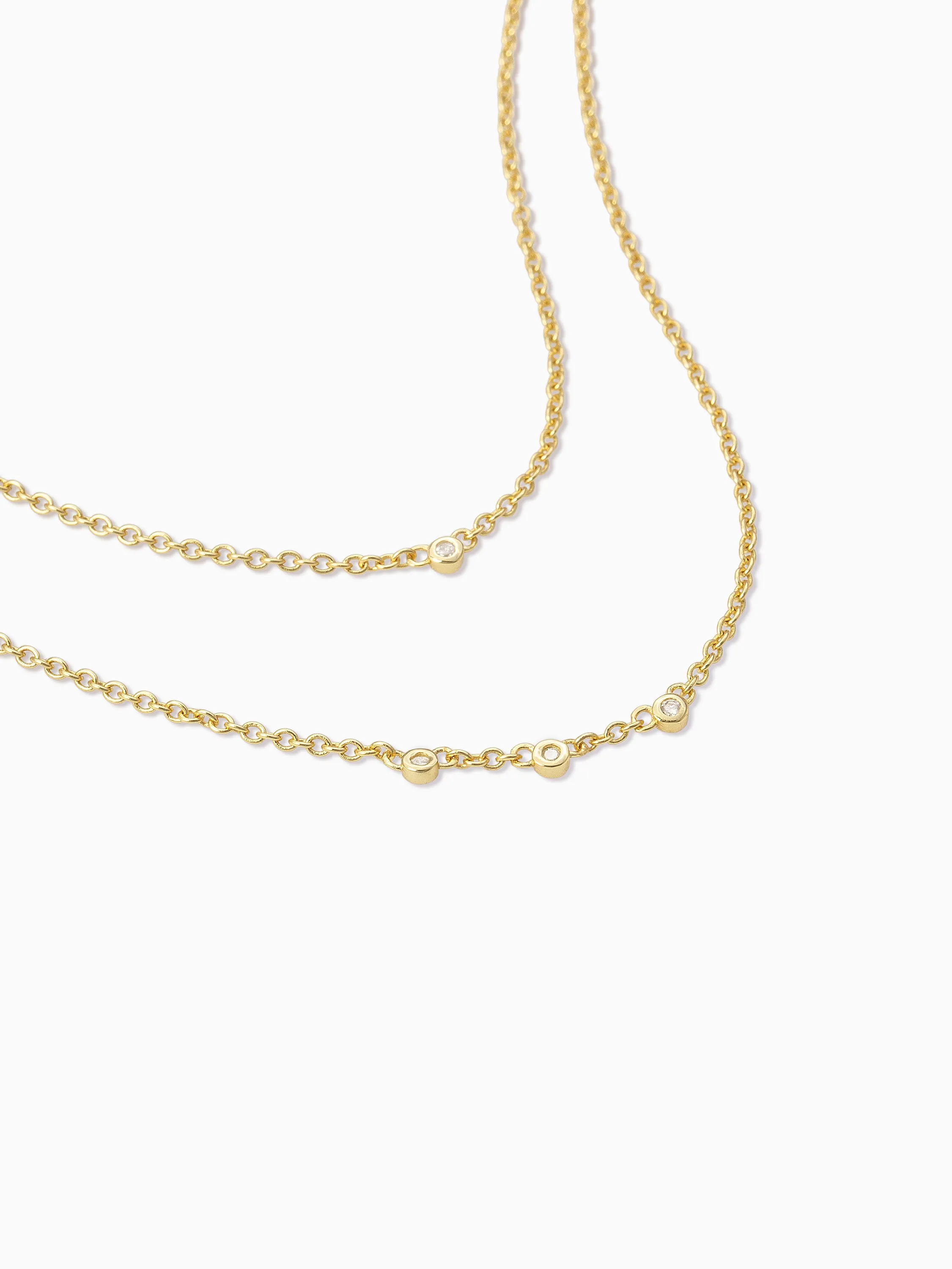 Layered Chain Vermeil Necklace