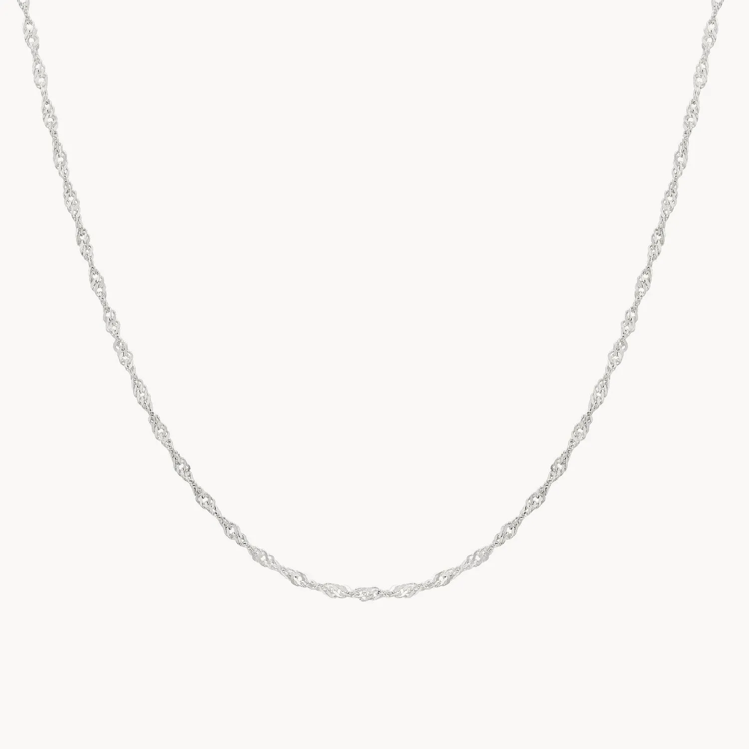 lightning strikes choker necklace silver - sterling silver