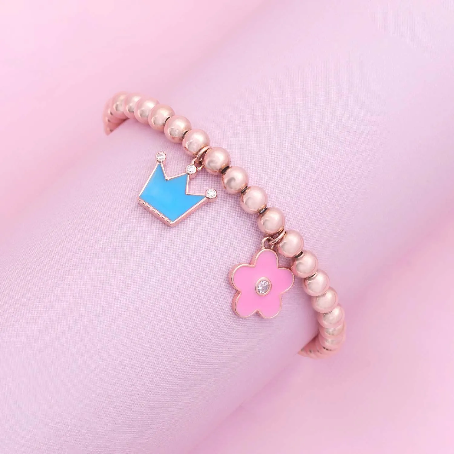 Lovely Rose Gold Polish Bracelet