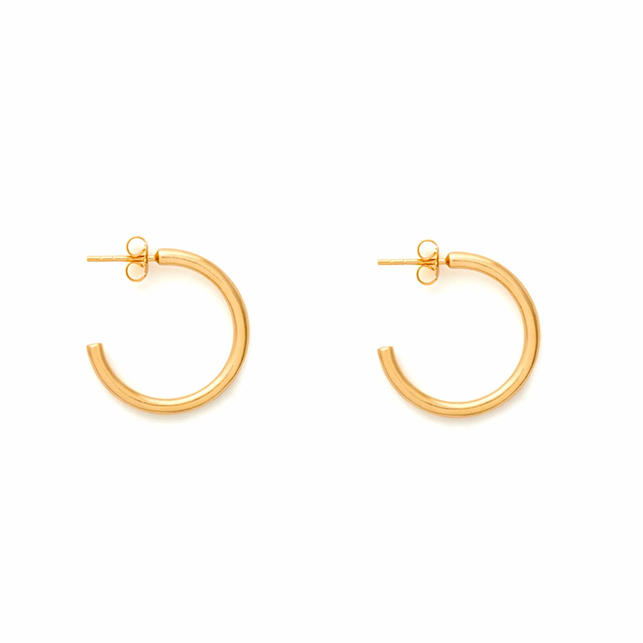 Medium Silke Hoop Earrings