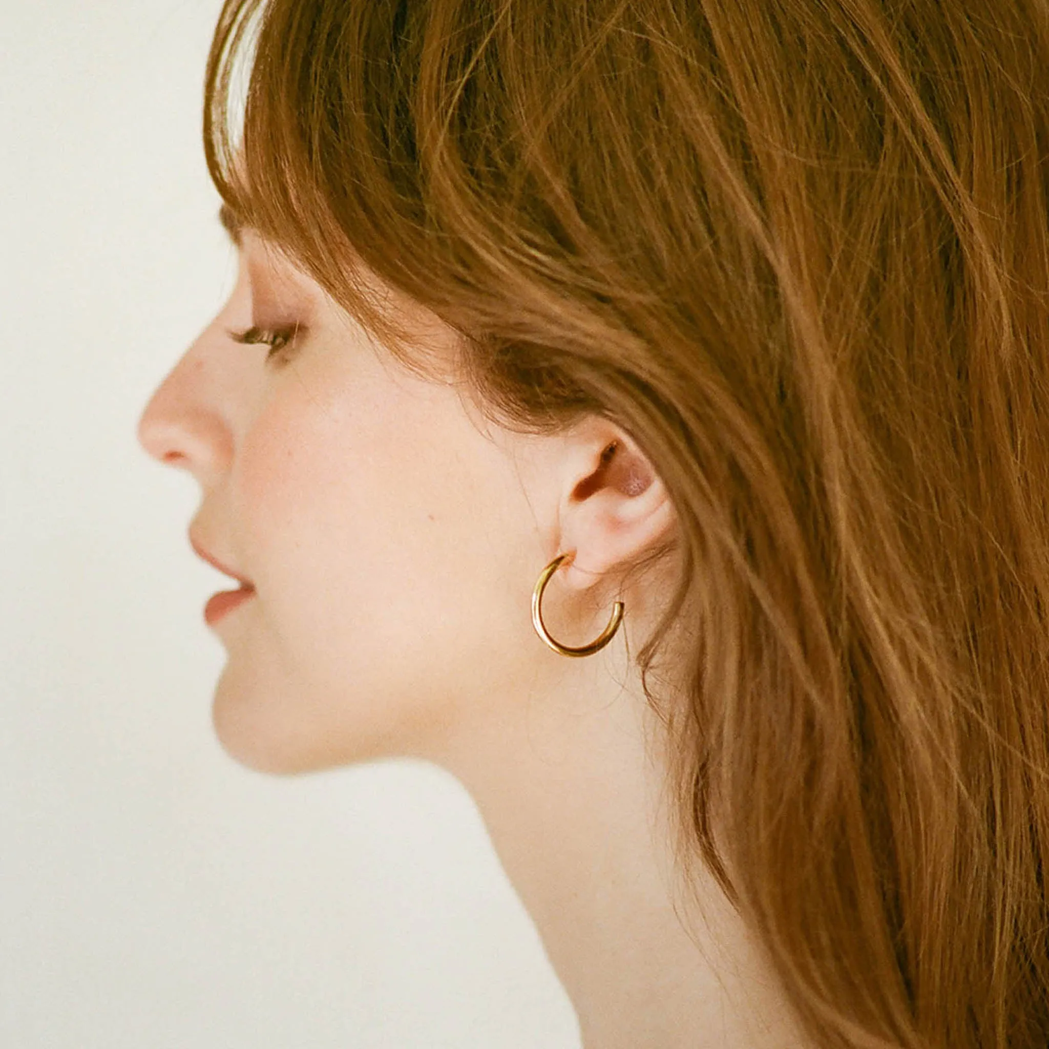 Medium Silke Hoop Earrings